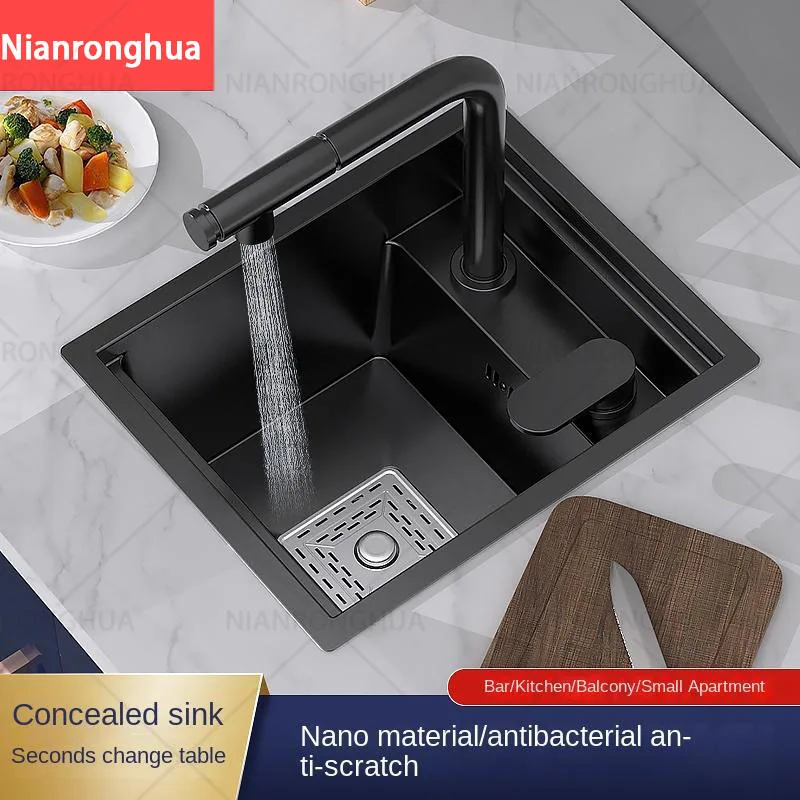 304 Stainless Steel cover black plate Kitchen Sink Stainless Pull-out Faucet Steel Soap Dispenser Pull-out Faucet Cup Washer
304 Stainless Steel cover black plate Kitchen Sink Stainless Pull-out Faucet Steel Soap Dispenser Pull-out Faucet Cup Washer