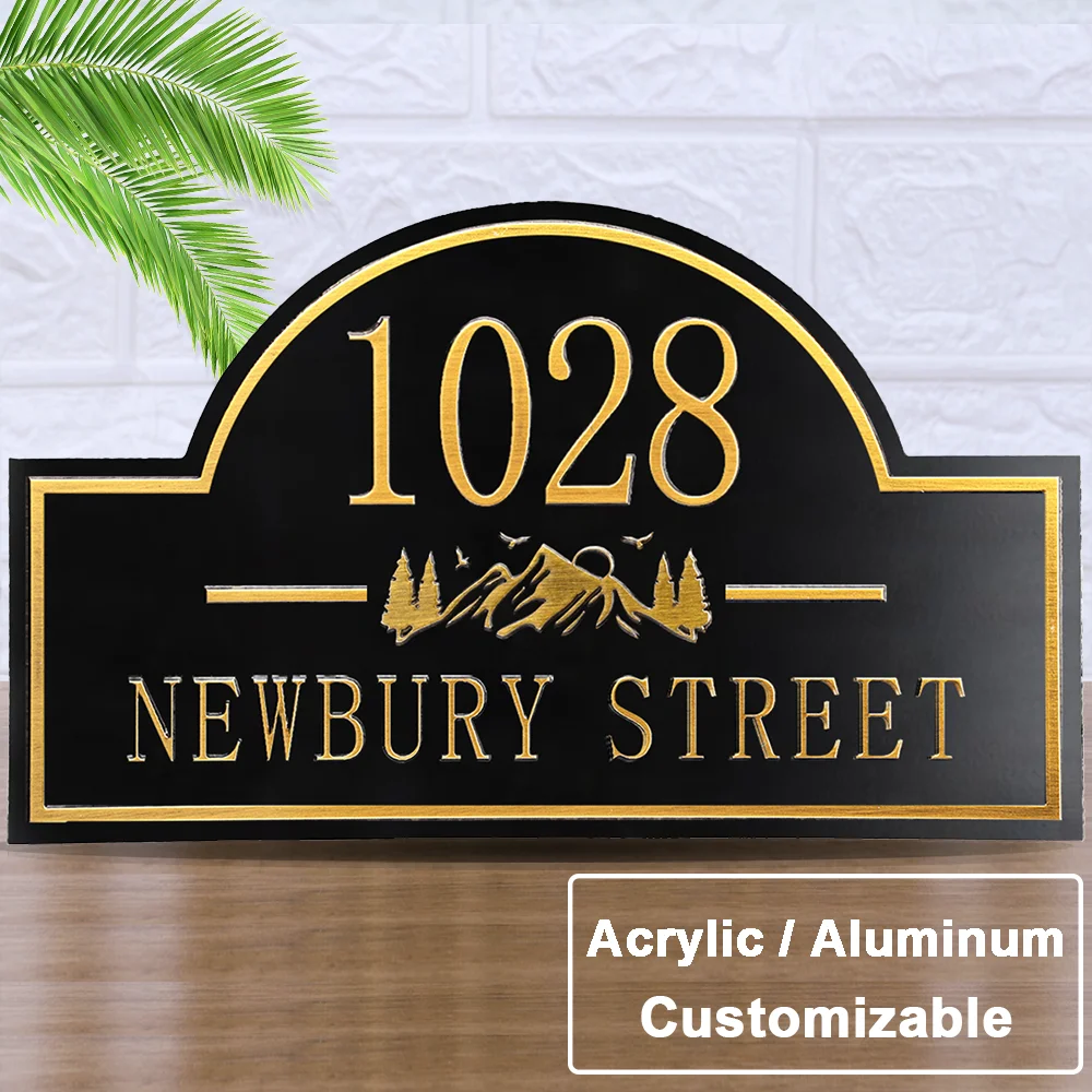 Personalized Vintage House Number Address Plaque for Outside Custom Street Name Address Sign for Mailbox Apartment Wall Outdoor
Personalized Vintage House Number Address Plaque for Outside Custom Street Name Address Sign for Mailbox Apartment Wall Outdoor