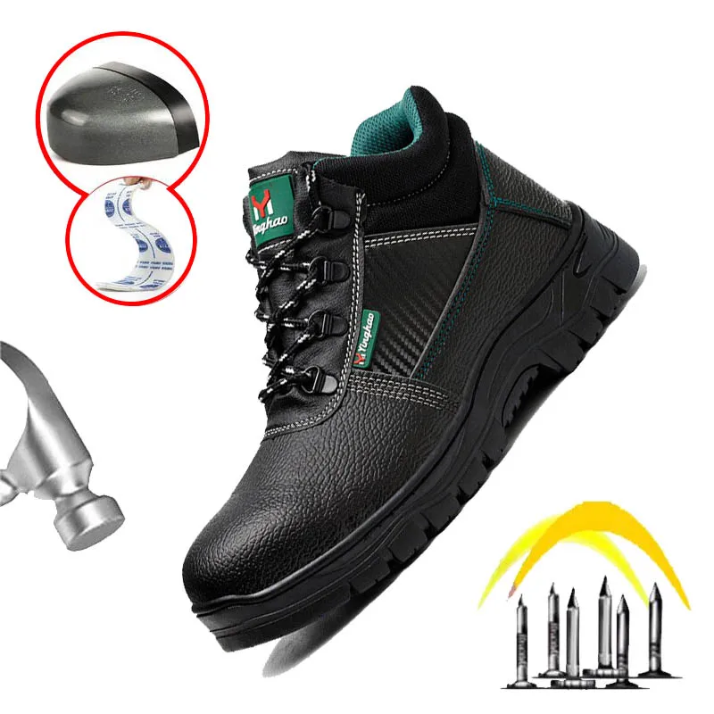 2025 New leather Lightweight Work Shoes Men's Safety Shoes Anti-smashing Anti-puncture Steel Toes Wear-resistant Soft Sole
2025 New leather Lightweight Work Shoes Men's Safety Shoes Anti-smashing Anti-puncture Steel Toes Wear-resistant Soft Sole