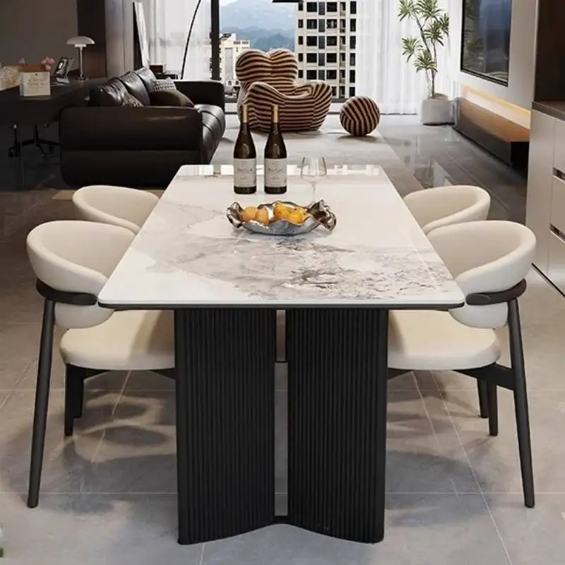 Display Waterproof Dining Tables Italian Vintage Black Luxury Dining Tables Luxury Small Natural Mesa Con Sillas Comedor Home
Display Waterproof Dining Tables Italian Vintage Black Luxury Dining Tables Luxury Small Natural Mesa Con Sillas Comedor Home