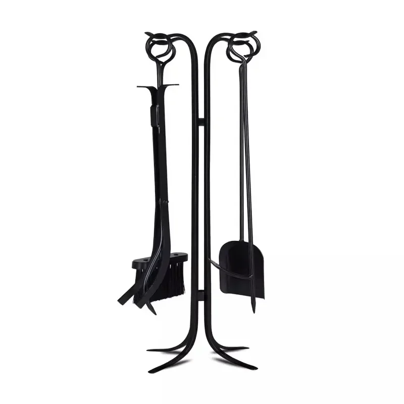 European style iron art real fire fireplace tools, tongs, brushes, hooks, shovels, villa fireplace, oven, ash cleaning five piec
European style iron art real fire fireplace tools, tongs, brushes, hooks, shovels, villa fireplace, oven, ash cleaning five piec