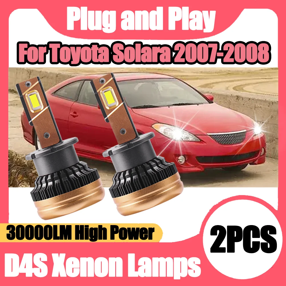 2 шт. ксеноновые лампы 120 Вт Canbus без ошибок, 30000 лм, светодиодные фары, HID-лампы, двухсторонние CSP, 12 В, 6000K, белые, для Toyota Solara 2007-2008
2 шт. ксеноновые лампы 120 Вт Canbus без ошибок, 30000 лм, светодиодные фары, HID-лампы, двухсторонние CSP, 12 В, 6000K, белые, для Toyota Solara 2007-2008