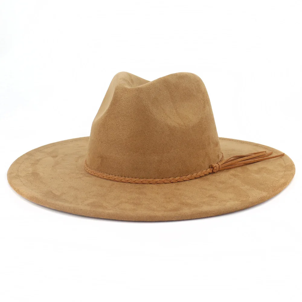 New water drop top men's fedora hat with large brim jazz top hat for women 10cm brim suede tassel hat for men and women
New water drop top men's fedora hat with large brim jazz top hat for women 10cm brim suede tassel hat for men and women