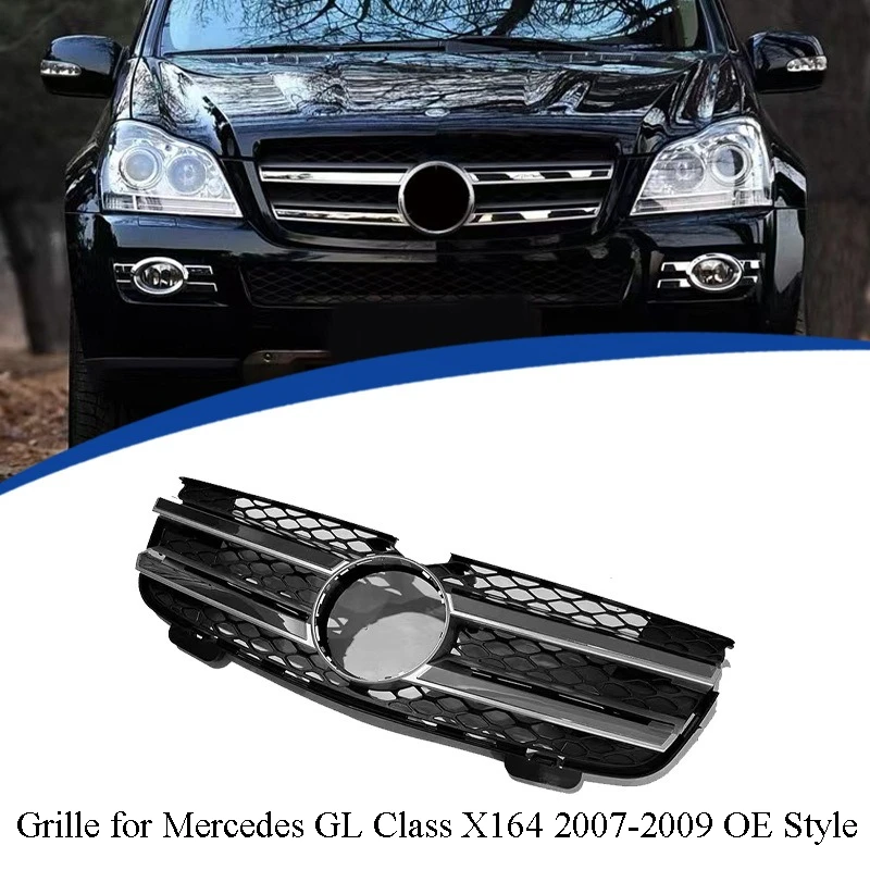 Передняя решетка бампера для Mercedes Benz GL Class X164 2007-2009 GL550 GL450 GL320 CDI 2-барная решетка в стиле OE Автомобильные гоночные решетки
Передняя решетка бампера для Mercedes Benz GL Class X164 2007-2009 GL550 GL450 GL320 CDI 2-барная решетка в стиле OE Автомобильные гоночные решетки