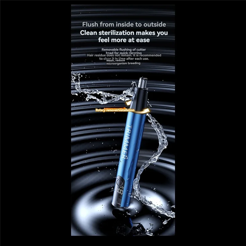 Electric Nose Hair Trimmer Automatic Washable Trimmer Efficient And Safe, Compact Design For Travel A
Electric Nose Hair Trimmer Automatic Washable Trimmer Efficient And Safe, Compact Design For Travel A