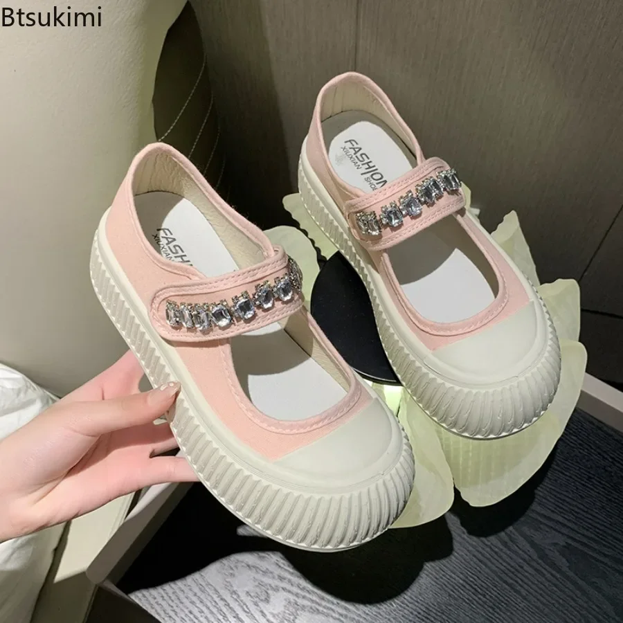 2024Women's Glitter Platform Pumps Mary Jane Canvas Shoes Sandals Sneakers Thick Soled Slip on Rhinestone Kawaii Shoes for Girls
2024Women's Glitter Platform Pumps Mary Jane Canvas Shoes Sandals Sneakers Thick Soled Slip on Rhinestone Kawaii Shoes for Girls