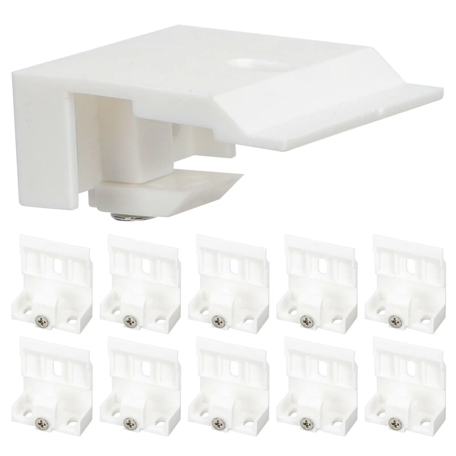 10 Pcs Blind Support Frame Curtain Clips Strong Plastic Metal Thickened Spring Match Thickness DIY Wall Mounted
10 Pcs Blind Support Frame Curtain Clips Strong Plastic Metal Thickened Spring Match Thickness DIY Wall Mounted
