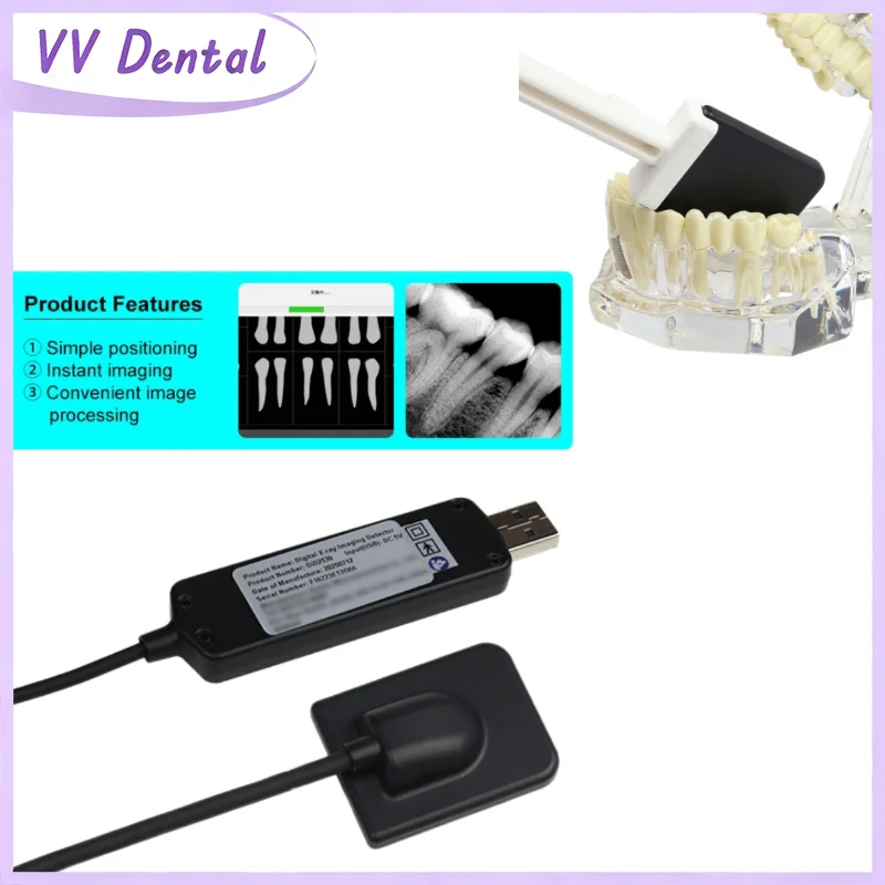 VV Dental X-Ray Sensor High-Frequency Intraoral Imaging System Use With Software,HD Image Radiovisography sensor
VV Dental X-Ray Sensor High-Frequency Intraoral Imaging System Use With Software,HD Image Radiovisography sensor