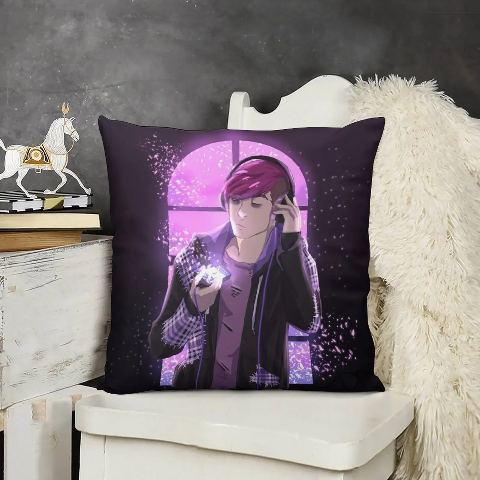 Window Series; Virgil Sanders Throw Pillow Pillow Cover Pillow Cases luxury throw covers Christmas
Window Series; Virgil Sanders Throw Pillow Pillow Cover Pillow Cases luxury throw covers Christmas