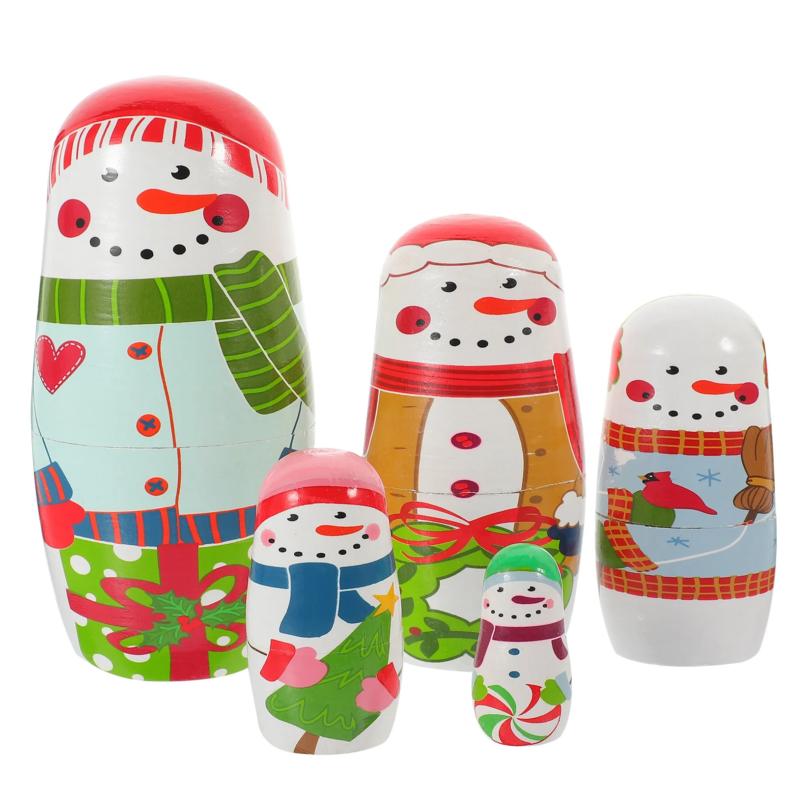 1 комплект, деревянная матрешка, рождественский гнездовой орнамент, русский штабелируемый набор, праздничный домашний декор, рождественское гнездо
1 комплект, деревянная матрешка, рождественский гнездовой орнамент, русский штабелируемый набор, праздничный домашний декор, рождественское гнездо