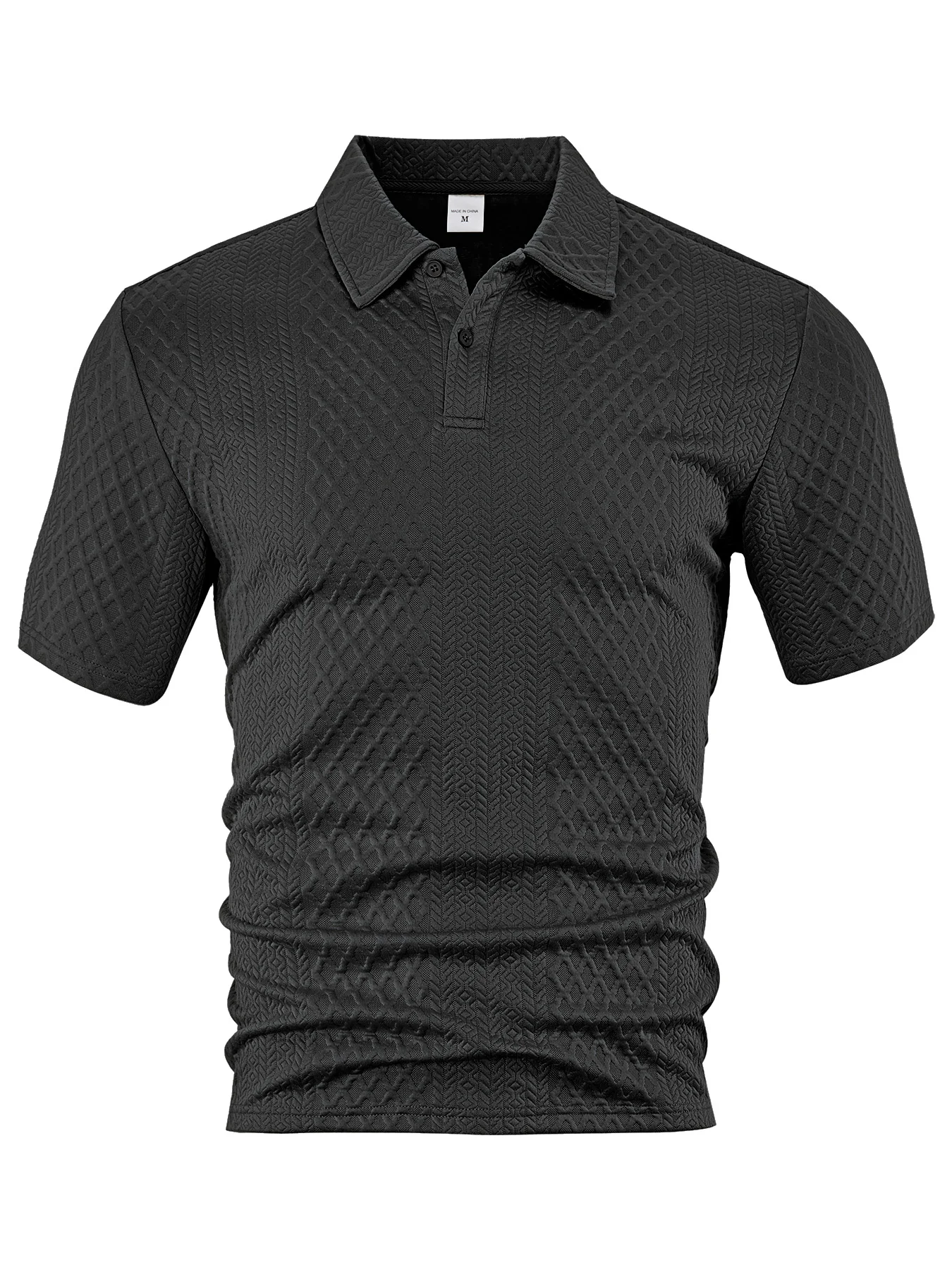 Men's Casual Fashion Polo Shirt, Breathable and Comfortable Fabric, Short-Sleeved Lapel, Solid Color, Regular Version, Knitted Jacquard Fabric, 100% Polyester Fiber, Button Details, Summer Style
Men's Casual Fashion Polo Shirt, Breathable and Comfortable Fabric, Short-Sleeved Lapel, Solid Color, Regular Version, Knitted Jacquard Fabric, 100% Polyester Fiber, Button Details, Summer Style