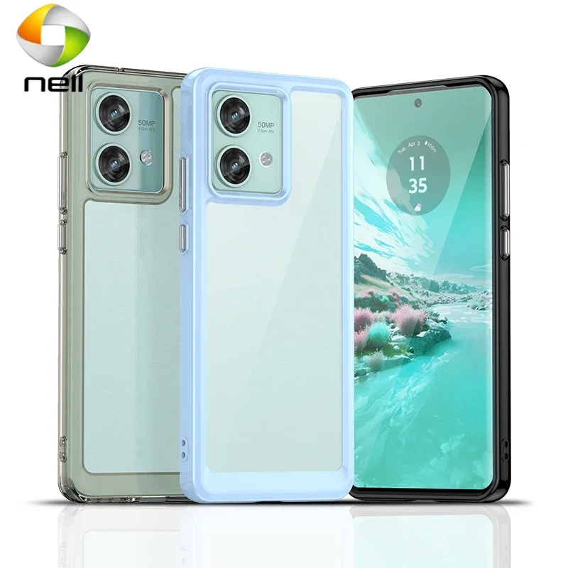 Для Moto Edge 40 Neo Прозрачный чехол для Motorola Moto Edge 40 Neo Cover Coque Fundas Жесткий полупрозрачный противоударный бампер для телефона ca
Для Moto Edge 40 Neo Прозрачный чехол для Motorola Moto Edge 40 Neo Cover Coque Fundas Жесткий полупрозрачный противоударный бампер для телефона ca