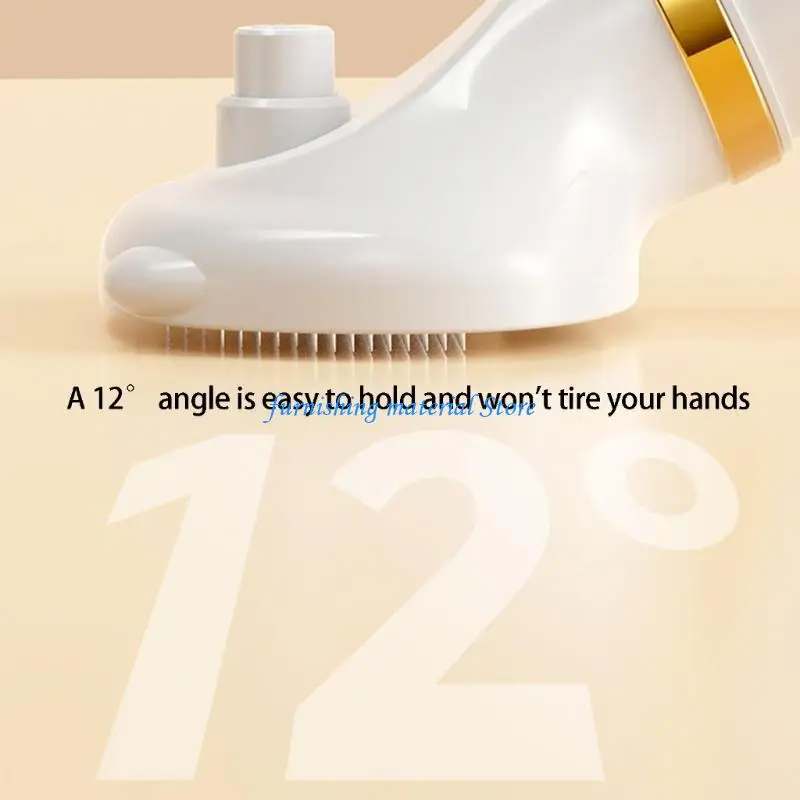 Y5GD Multifunction Pet Hair Dryer Brush Gentle Removes Loose Furs For Travel & Home Grooming Needs
Y5GD Multifunction Pet Hair Dryer Brush Gentle Removes Loose Furs For Travel & Home Grooming Needs