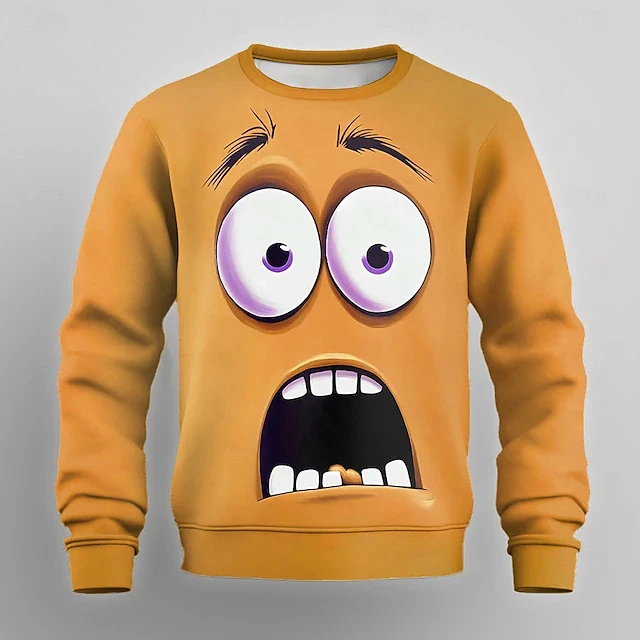 Funny Anime Smiling Face Graphic Sweatshirts 2025 Fashion 3D Printed Ugly Sweater For Women Clothing XMAS Gifts Boy Tracksuit
Funny Anime Smiling Face Graphic Sweatshirts 2025 Fashion 3D Printed Ugly Sweater For Women Clothing XMAS Gifts Boy Tracksuit