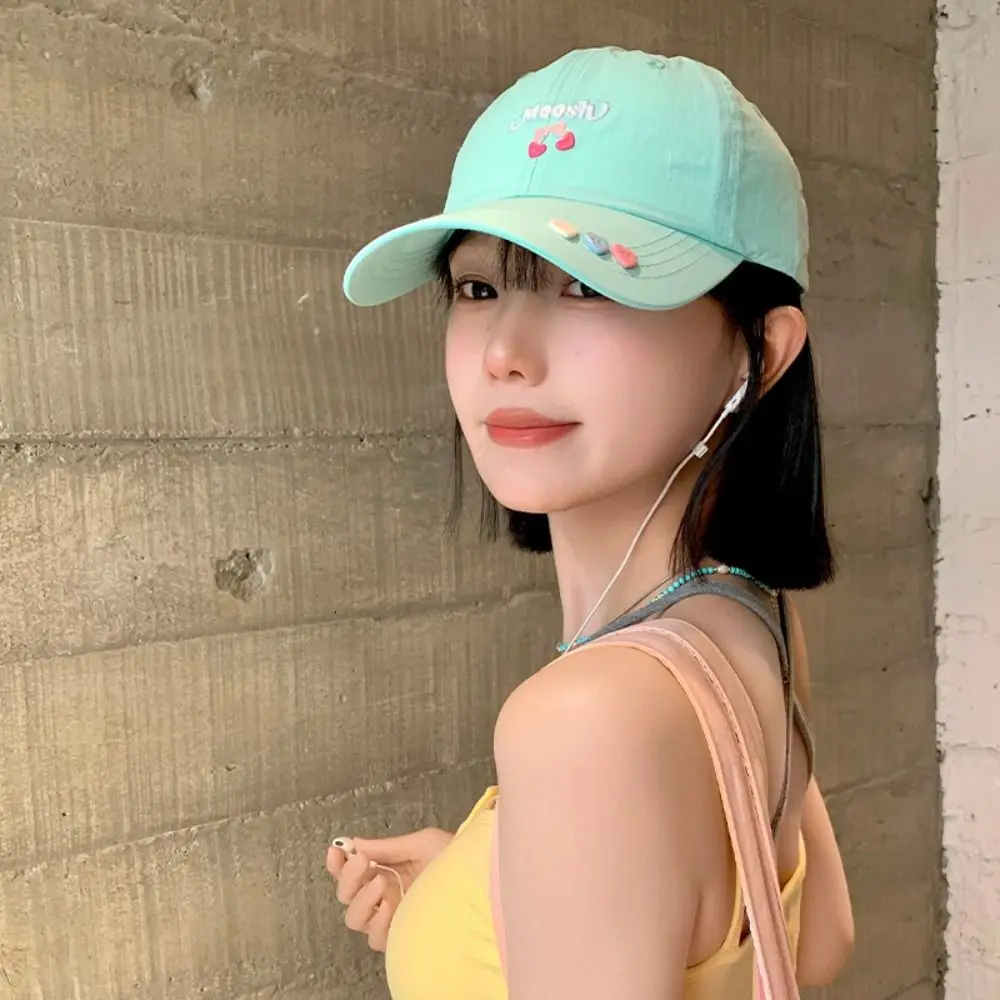 Cotton Cherry Baseball Cap Breathable Adjustable Casual Sunshade Hat Comfortable Soft Wide Brim Big Head Cap Travel Beach
Cotton Cherry Baseball Cap Breathable Adjustable Casual Sunshade Hat Comfortable Soft Wide Brim Big Head Cap Travel Beach