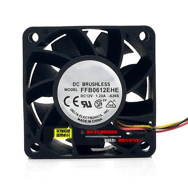 6038 FFB0612EHE 12 В 1,2 А двойной шарикоподшипник 6 см большой объем воздуха жестокий вентилятор охлаждения
6038 FFB0612EHE 12 В 1,2 А двойной шарикоподшипник 6 см большой объем воздуха жестокий вентилятор охлаждения