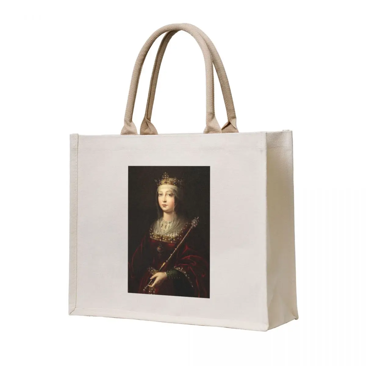 Queen Isabella I of Castile (1848) - Luis de Madrazo Tote Bag women bag shopper bag woman cute pouch
Queen Isabella I of Castile (1848) - Luis de Madrazo Tote Bag women bag shopper bag woman cute pouch