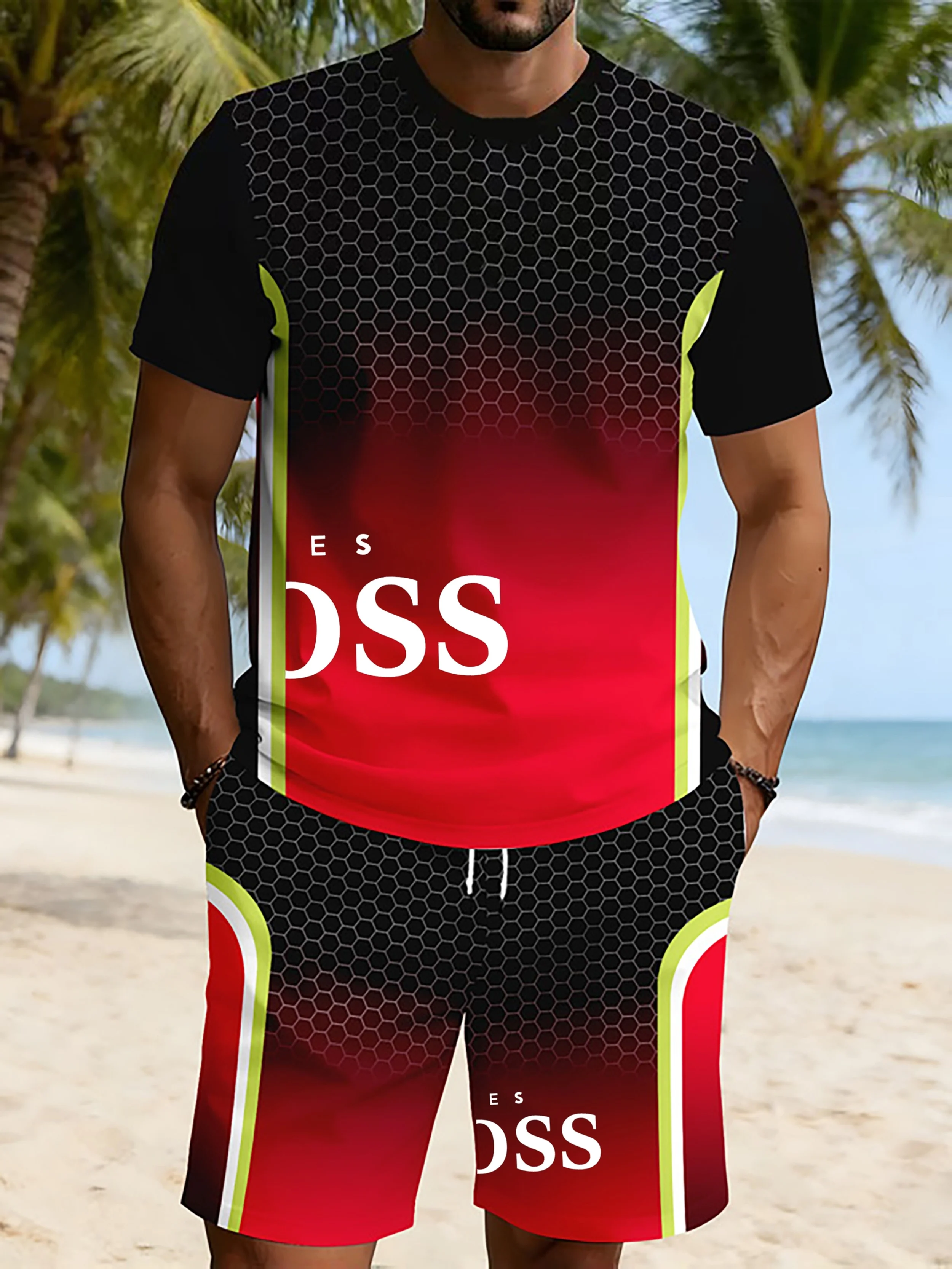 2026 Hot Sale Men's Short-sleeved 3d T-Shirt Set - Polo Shirt with Shorts Set Two-piece Casual and Fashionable Sports Outfit
2026 Hot Sale Men's Short-sleeved 3d T-Shirt Set - Polo Shirt with Shorts Set Two-piece Casual and Fashionable Sports Outfit
