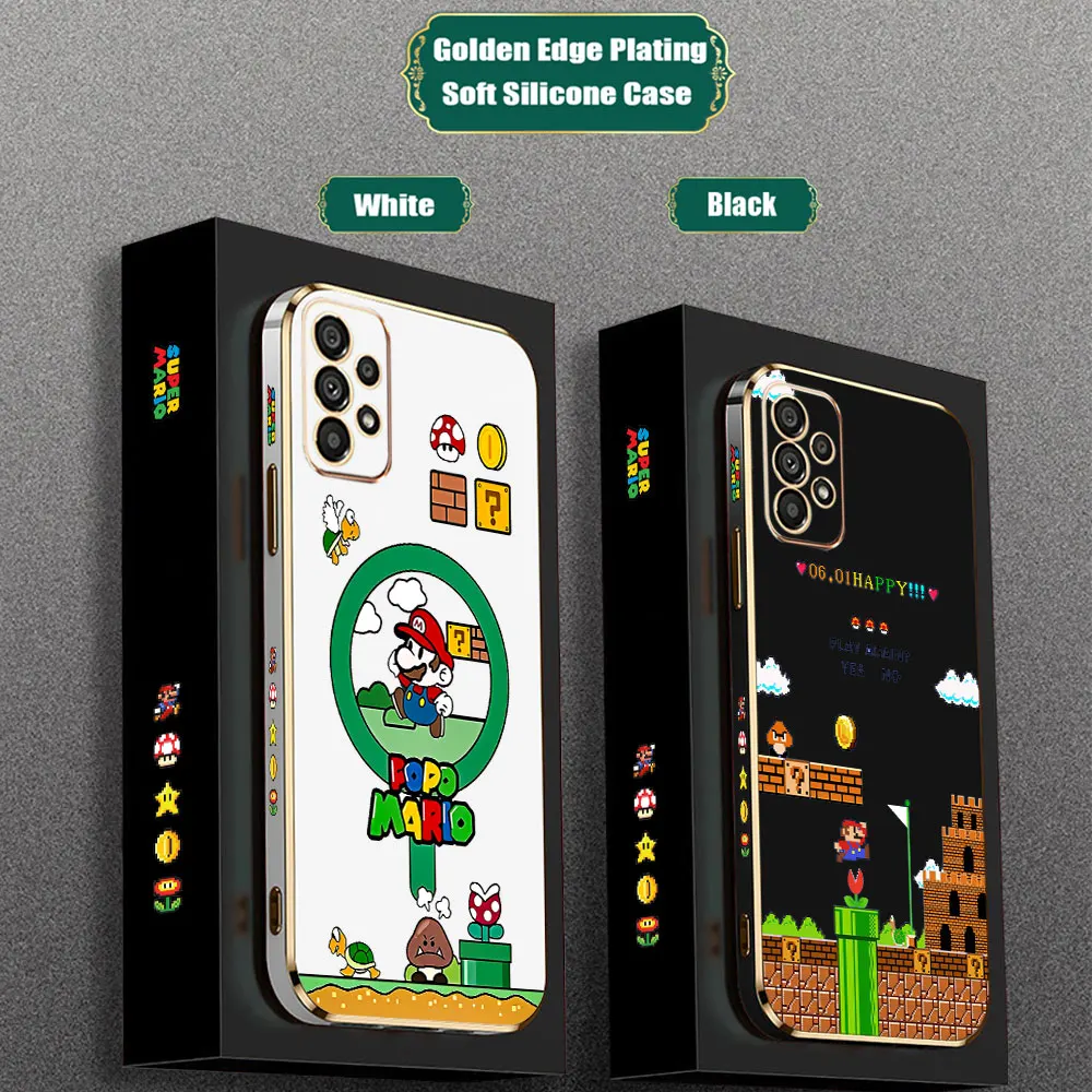 Cartoon S-Super M-Mario Bros Case For Samsung Galaxy A55 A54 A53 A52 A52S A51 A73 A72 A71 A42 A35 A34 A33 A32 A31 A25 A24 Cover
Cartoon S-Super M-Mario Bros Case For Samsung Galaxy A55 A54 A53 A52 A52S A51 A73 A72 A71 A42 A35 A34 A33 A32 A31 A25 A24 Cover