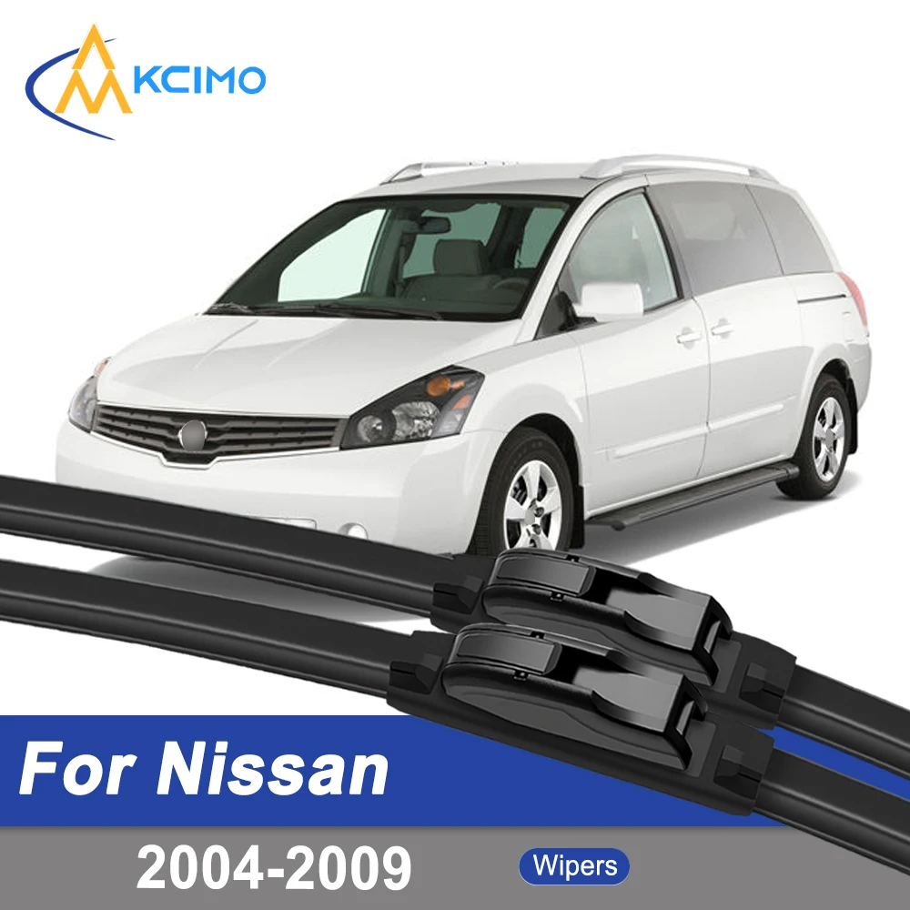 Premium Rubber Durable Silent Windshield Wiper Blades 2pcs for Nissan Quest V42 2004-2009 Front Wiper Blades Set
Premium Rubber Durable Silent Windshield Wiper Blades 2pcs for Nissan Quest V42 2004-2009 Front Wiper Blades Set