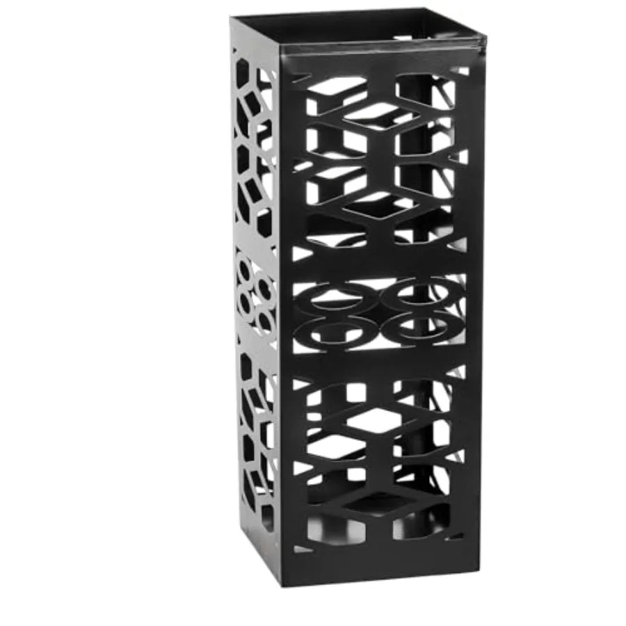 Metal Umbrella Holder Stand for Entryway, Square Umbrella Organizer, Walking Sticks Storage Bin Freestanding for Home, Office,
Metal Umbrella Holder Stand for Entryway, Square Umbrella Organizer, Walking Sticks Storage Bin Freestanding for Home, Office,