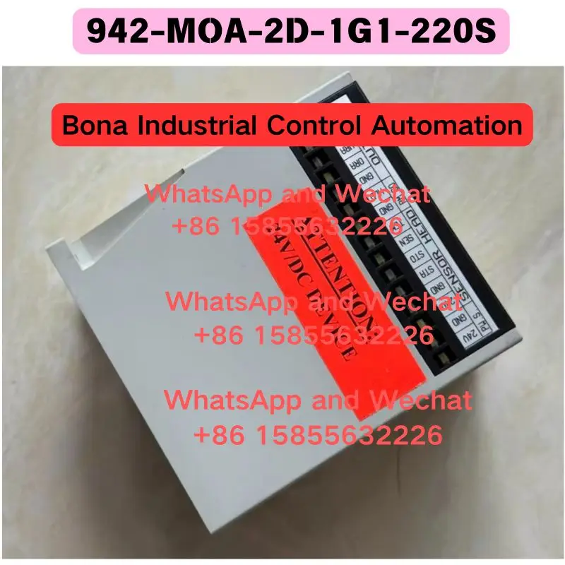 Использованный контроллер 942-MOA-2D-1G1-220S. Функциональный тест ОК.
Использованный контроллер 942-MOA-2D-1G1-220S. Функциональный тест ОК.