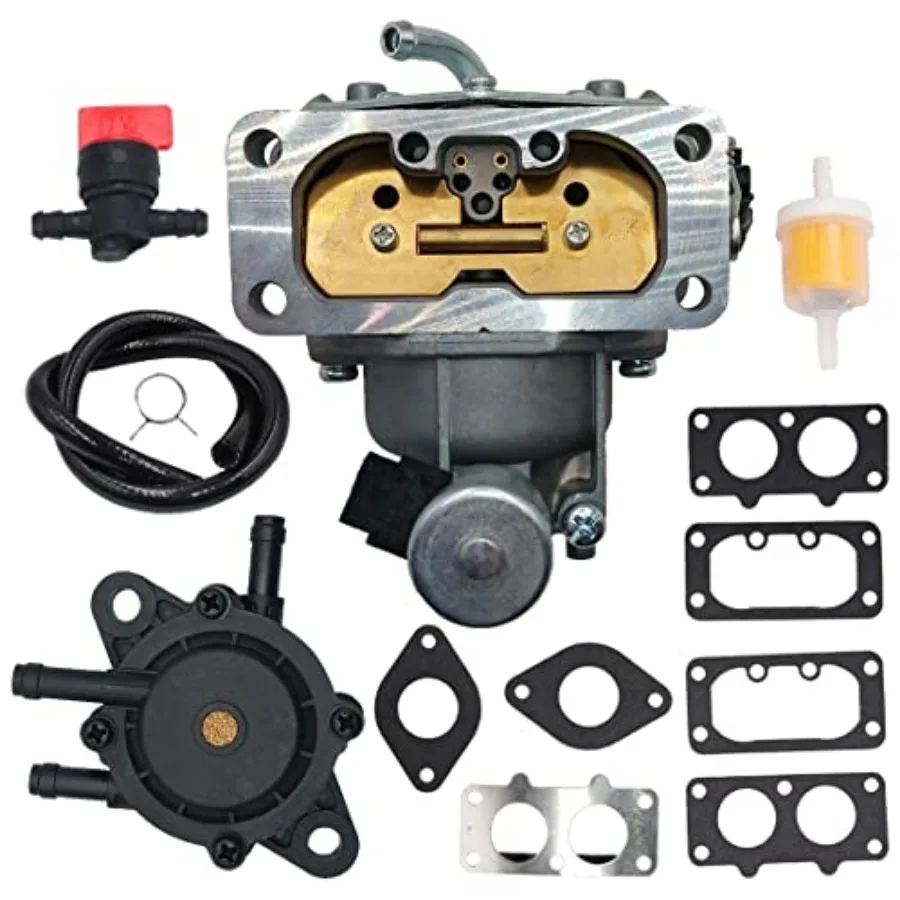 Карбюратор, подходящий для двигателей Kawasaki FH721V, FH641V, FH601V, FH661V, FH680V, FX801V мощностью 22 л.с., с топливным насосом и прокладками, заменяет 15004-07.
Карбюратор, подходящий для двигателей Kawasaki FH721V, FH641V, FH601V, FH661V, FH680V, FX801V мощностью 22 л.с., с топливным насосом и прокладками, заменяет 15004-07.