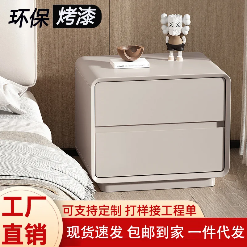 Suitable for Cream wind solid wood paint bedside table modern simplicity light luxury high sense household bedroom small bedside
Suitable for Cream wind solid wood paint bedside table modern simplicity light luxury high sense household bedroom small bedside