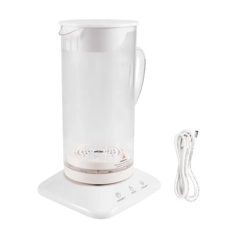ABVC 1100ML Hydrogen Water Kettle USB Hydrogen Rich Water Generator Kettle Ionized Alkaline Water Electrolysis Pitcher
ABVC 1100ML Hydrogen Water Kettle USB Hydrogen Rich Water Generator Kettle Ionized Alkaline Water Electrolysis Pitcher