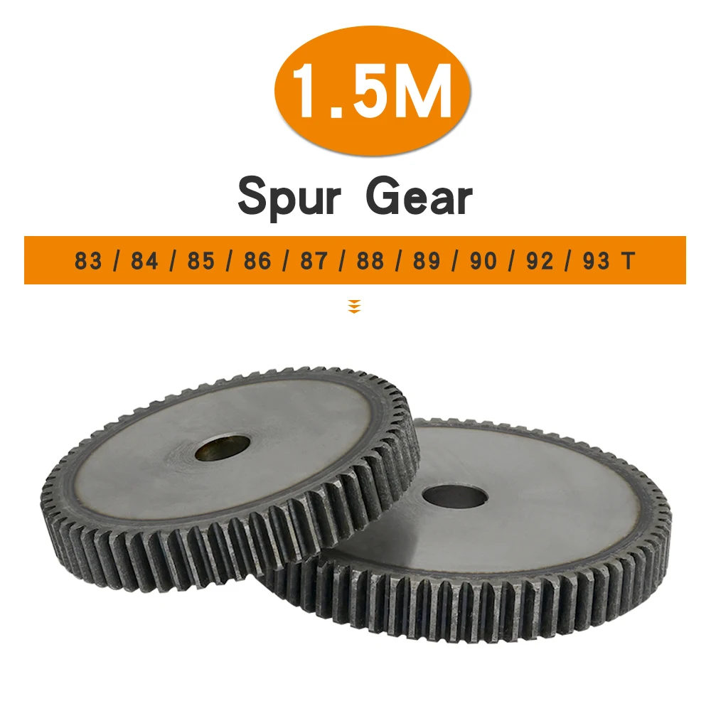 Flat Gear 1.5M83T/84T/85T/86T/87T/88T/89T/90T/92T/93T SC45# Carbon Steel Cylindrical Gear Transmission Accessories
Flat Gear 1.5M83T/84T/85T/86T/87T/88T/89T/90T/92T/93T SC45# Carbon Steel Cylindrical Gear Transmission Accessories