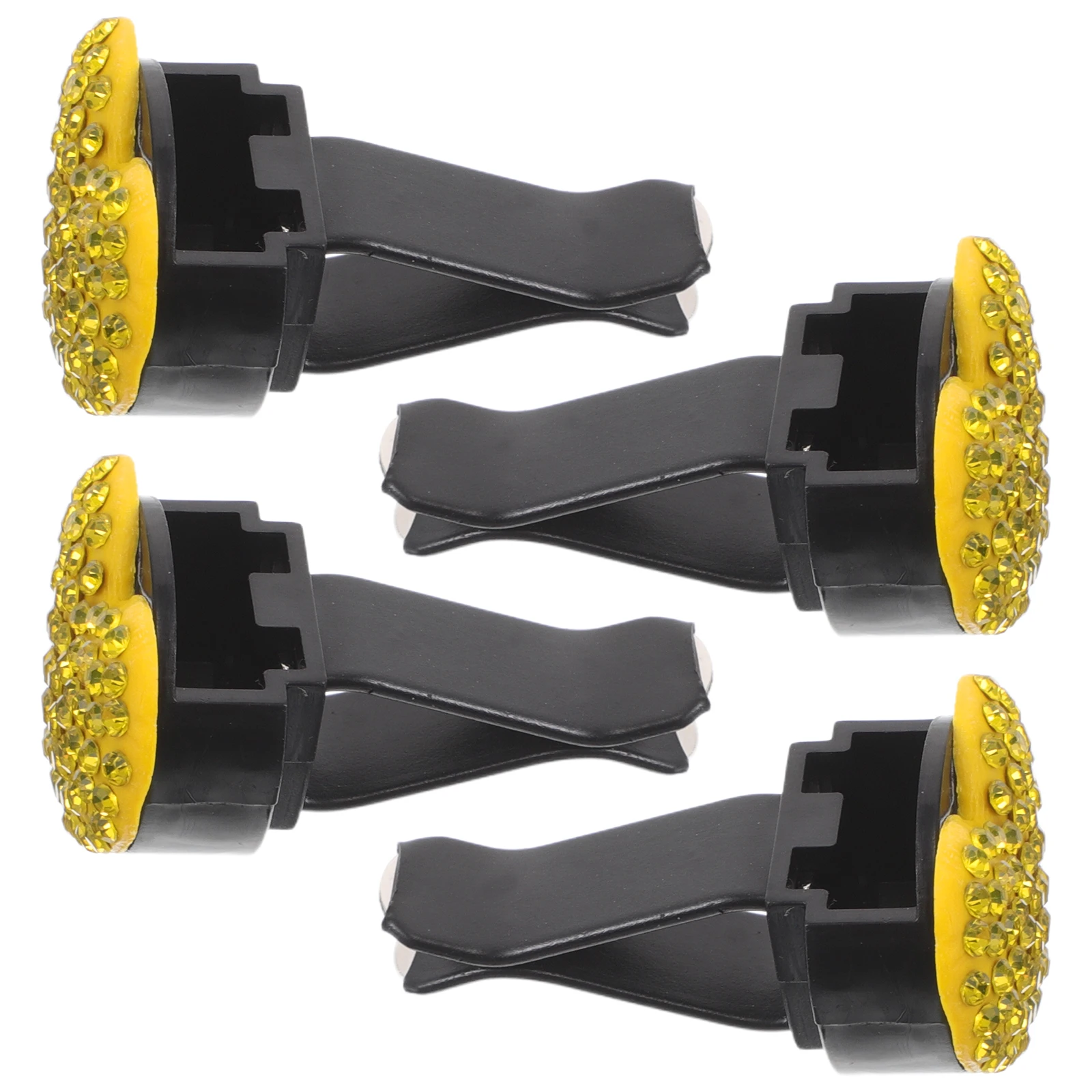 4 Pcs Car Aromatherapy Clips Rhinestones Heart Shaped Vent Scent Diffuser Cute Accessories Air Decorations Stylish Design Easy
4 Pcs Car Aromatherapy Clips Rhinestones Heart Shaped Vent Scent Diffuser Cute Accessories Air Decorations Stylish Design Easy