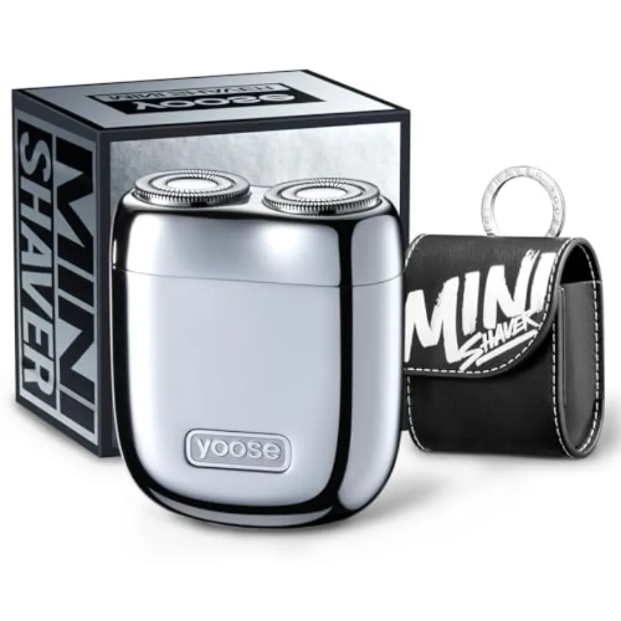 Alloy Mini Shaver Portable Electric Razor for Men Waterproof Dry Shave Cordless 60 Mins Runtime USB-C Rechargeable Easy Cleanin
Alloy Mini Shaver Portable Electric Razor for Men Waterproof Dry Shave Cordless 60 Mins Runtime USB-C Rechargeable Easy Cleanin