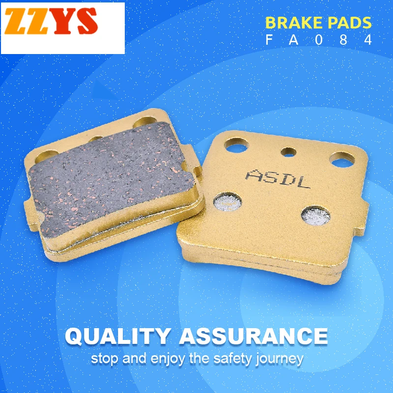 400CC Front Brake Pads For HONDA HM Italy CR85 CR85R CR150 CR150R CR 85 150 R/R2 For KAWASAKI KVF400 KVF400A KFX400 KVF KFX 400
400CC Front Brake Pads For HONDA HM Italy CR85 CR85R CR150 CR150R CR 85 150 R/R2 For KAWASAKI KVF400 KVF400A KFX400 KVF KFX 400