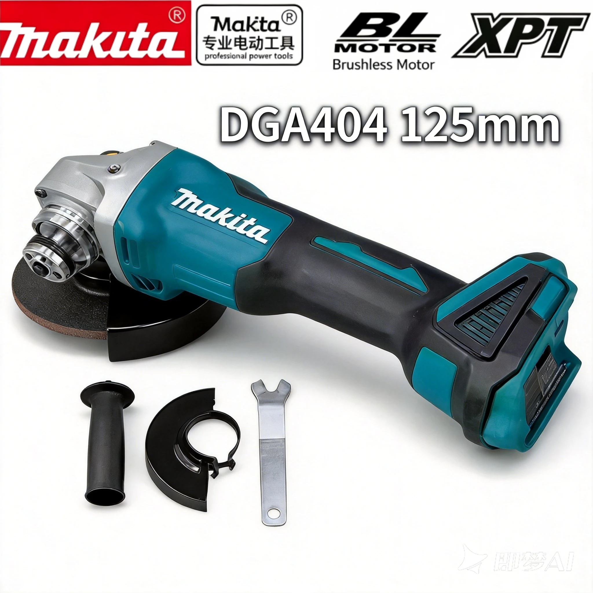 Makita DGA404 18V Brushless Angle Grinder Cordless Electric Metal Cutting Polishing Grinder Power Tool Fit for Makita18V Battery
Makita DGA404 18V Brushless Angle Grinder Cordless Electric Metal Cutting Polishing Grinder Power Tool Fit for Makita18V Battery