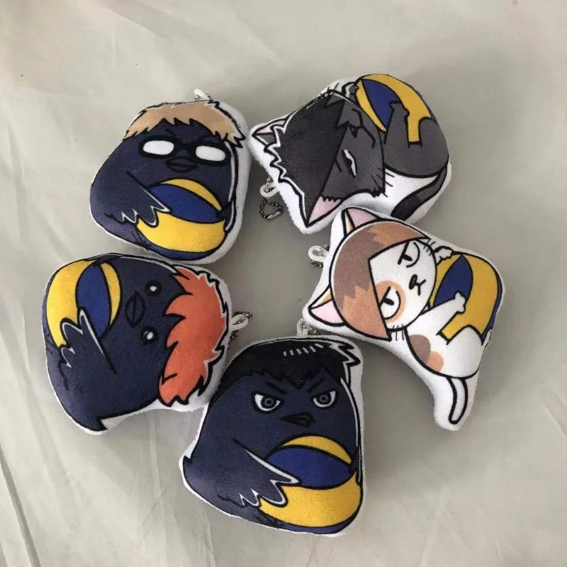 Периферийные устройства аниме Hinata Shouyou Kageyama Tobio, плюшевый брелок, ворона, серия животных, изысканная сумка, аксессуары, подвесные украшения
Периферийные устройства аниме Hinata Shouyou Kageyama Tobio, плюшевый брелок, ворона, серия животных, изысканная сумка, аксессуары, подвесные украшения