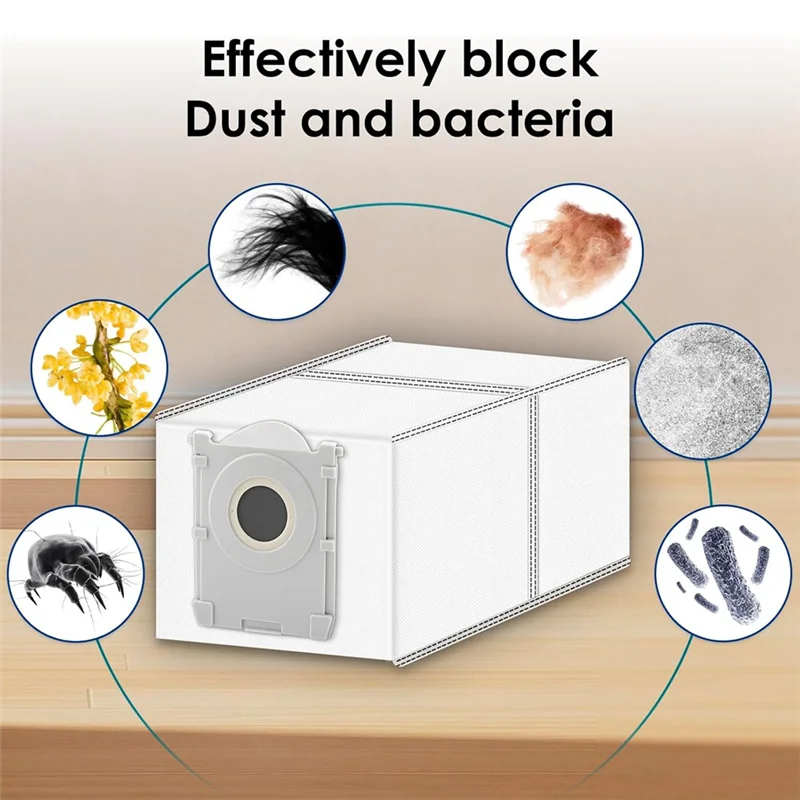 B88B-Replacement Dust Bags For ECOVACS DEEBOT X8 PRO OMNI/ T50 MAX PRO Omni/ T50 PRO Omni Robot Vacuum Cleaner
B88B-Replacement Dust Bags For ECOVACS DEEBOT X8 PRO OMNI/ T50 MAX PRO Omni/ T50 PRO Omni Robot Vacuum Cleaner