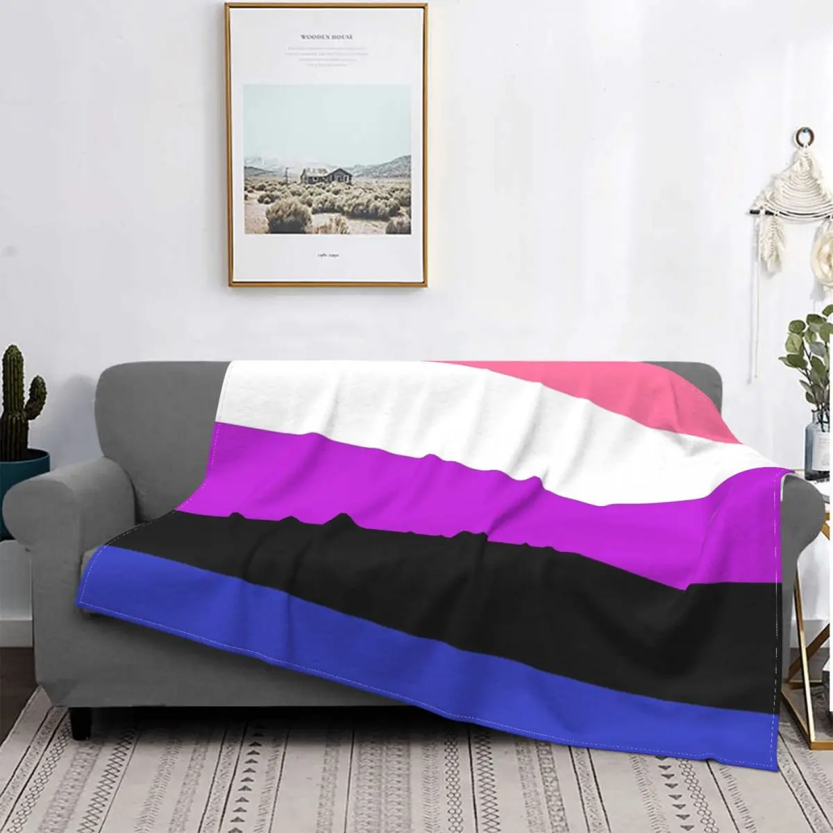 Одеяло с флагом Genderfluid Pride, Фланелевое покрывало, простыня, простыня для проверки дивана, одеяло с капюшоном, одеяло и одеяло
Одеяло с флагом Genderfluid Pride, Фланелевое покрывало, простыня, простыня для проверки дивана, одеяло с капюшоном, одеяло и одеяло