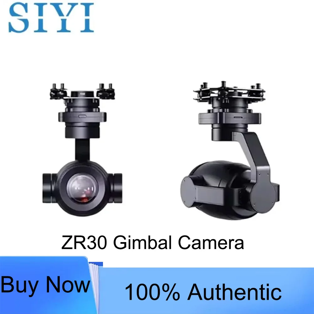 SIYI ZR30 4K 8MP 180X Hybrid 30X Optical Pod Zoom Gimbal Camera AI Smart Identify and Tracking 1/2.7inch Sensor Drone Accessory
SIYI ZR30 4K 8MP 180X Hybrid 30X Optical Pod Zoom Gimbal Camera AI Smart Identify and Tracking 1/2.7inch Sensor Drone Accessory