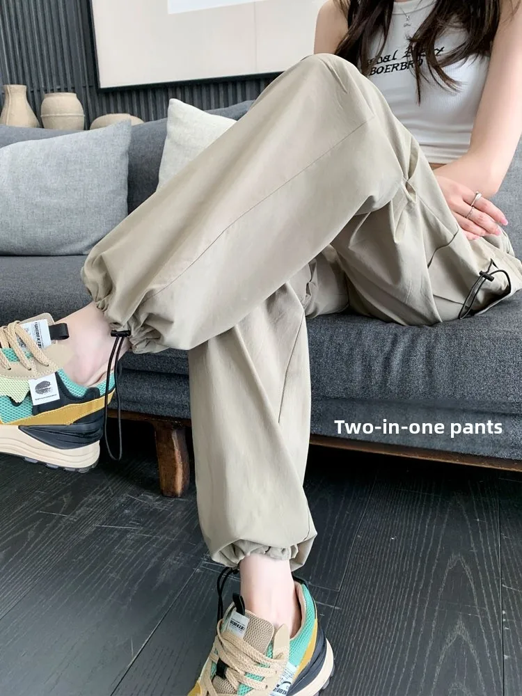American Sle High Waist Workwear Pants Women's Autumn 2025 New Dstring Straight Leg Wide Leg Ice Silk Qui Dry Sports P...
American Sle High Waist Workwear Pants Women's Autumn 2025 New Dstring Straight Leg Wide Leg Ice Silk Qui Dry Sports P...
