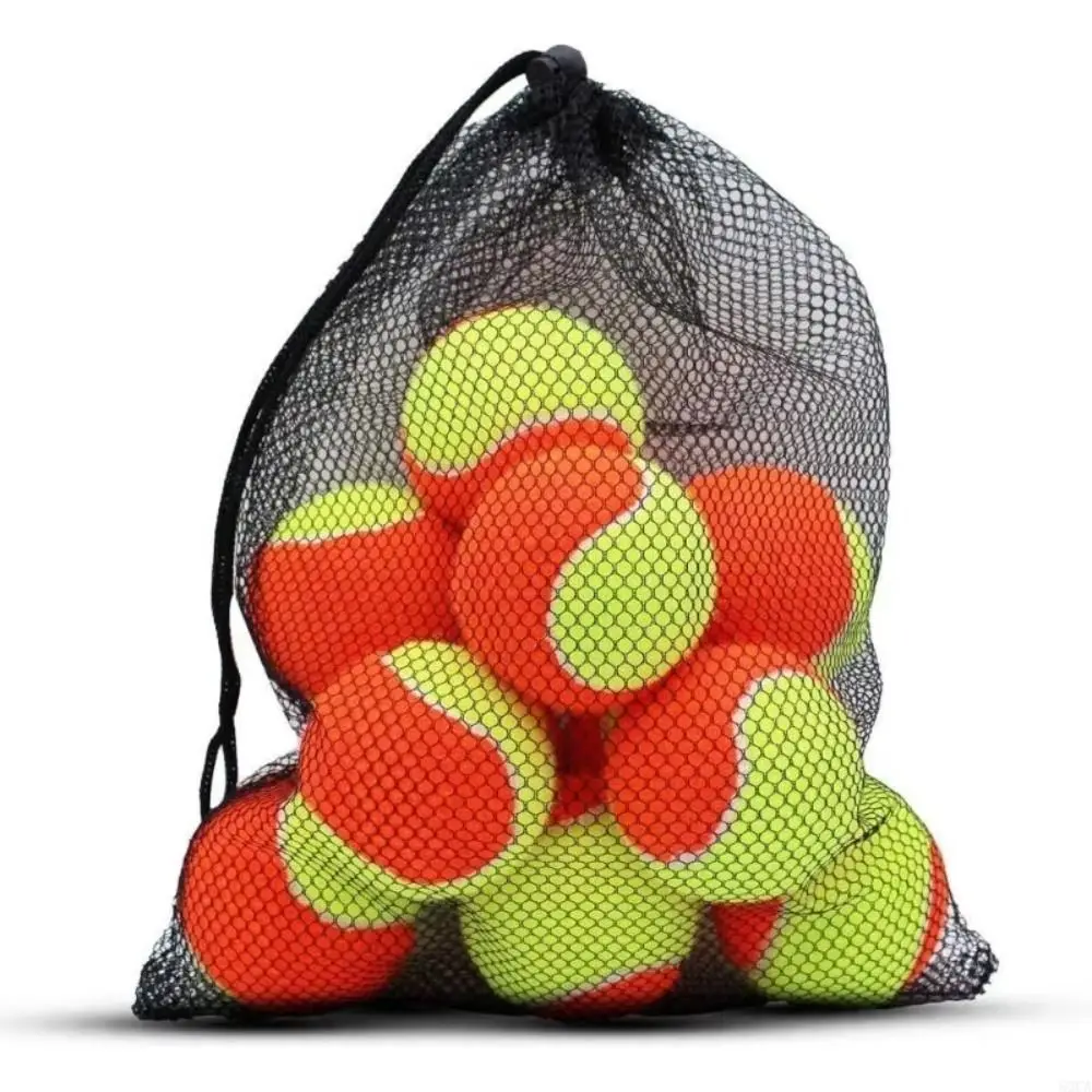 Soft Elastic Kids Tennis Balls With Carry Bag Low Compression Pressureless Tennis Balls Rubber Training Practice
Soft Elastic Kids Tennis Balls With Carry Bag Low Compression Pressureless Tennis Balls Rubber Training Practice