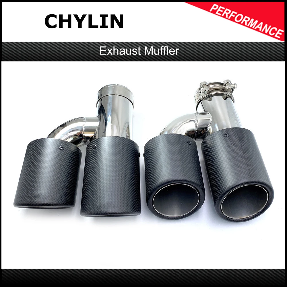 High Quality 2Pcs H Style Universal Dual Matt Carbon Fiber Exhaust Tip Stainless Steel Modified Exhaust Tip Without Logo
High Quality 2Pcs H Style Universal Dual Matt Carbon Fiber Exhaust Tip Stainless Steel Modified Exhaust Tip Without Logo