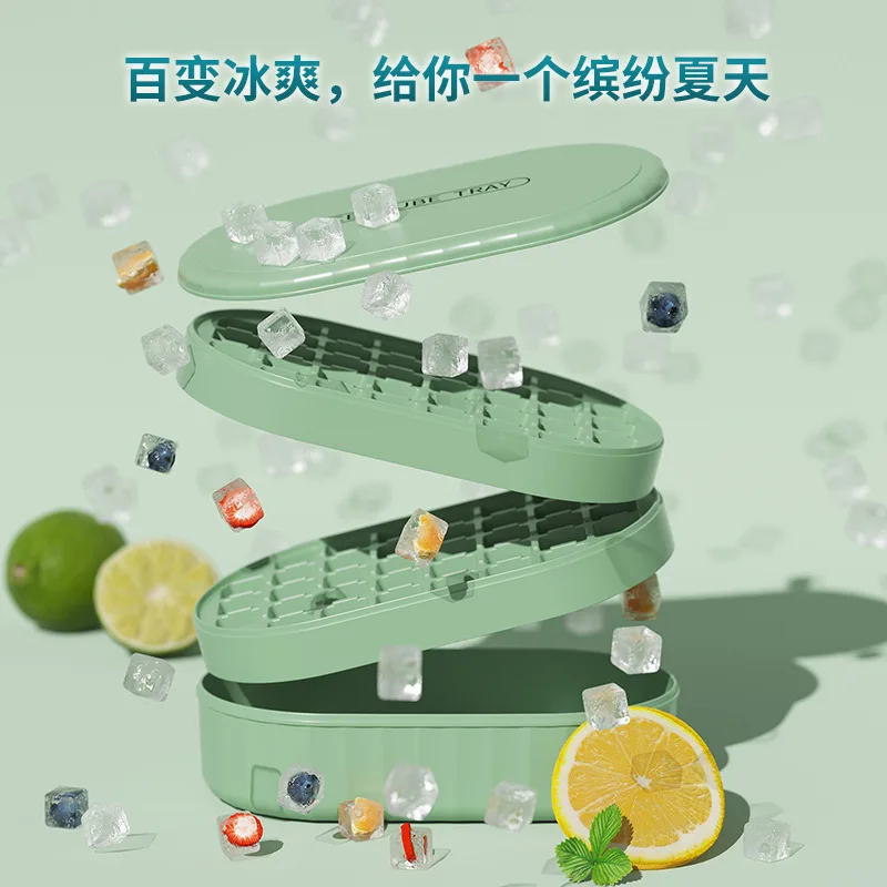 Explosive Ice Block Mold Large Capacity Ice Grid Household Ice Storage Ice Box with Cover Silicone Refrigerator Ice Block God
Explosive Ice Block Mold Large Capacity Ice Grid Household Ice Storage Ice Box with Cover Silicone Refrigerator Ice Block God