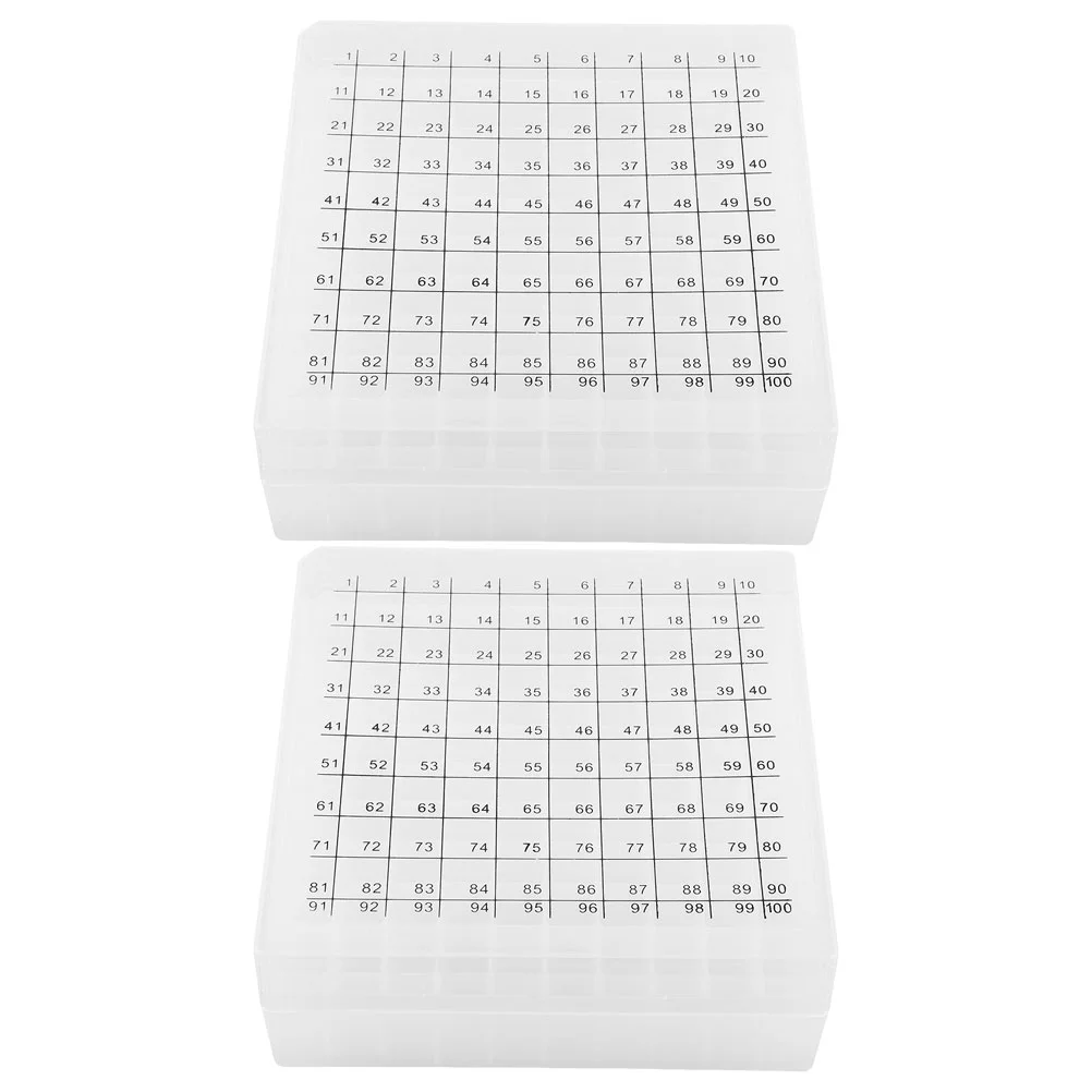2 Pcs Cold Storage Tube Box Test Tubes Small Case Rack Holder Freezer Organizer Display Stands Phlebotomy Tubular
2 Pcs Cold Storage Tube Box Test Tubes Small Case Rack Holder Freezer Organizer Display Stands Phlebotomy Tubular