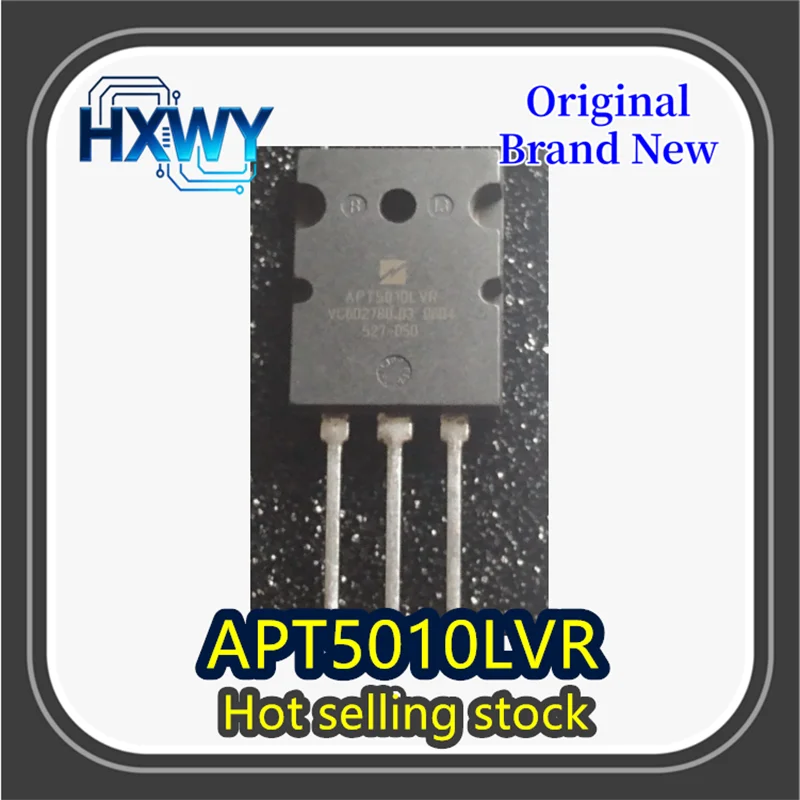 (5/30 pieces) APT5010LVR TO-264 MOSFET 500V 48A 100% Brand New Original Orders Ship Immediately
(5/30 pieces) APT5010LVR TO-264 MOSFET 500V 48A 100% Brand New Original Orders Ship Immediately