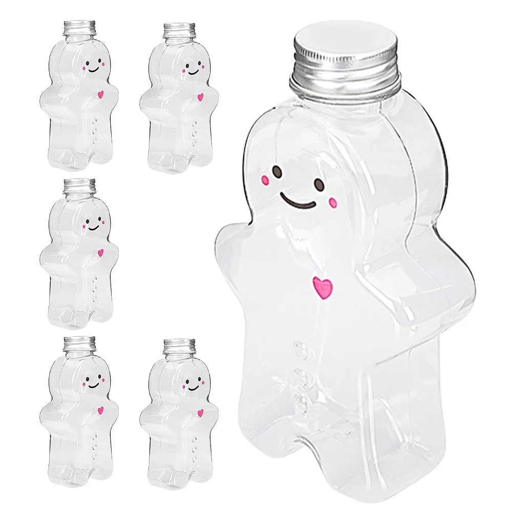 6 Pcs Beverage Bottle Candy Jar Containers for Drinks Bottles with Lids Gift Refillable Water The Pet Plastic Juice Caps Man
6 Pcs Beverage Bottle Candy Jar Containers for Drinks Bottles with Lids Gift Refillable Water The Pet Plastic Juice Caps Man