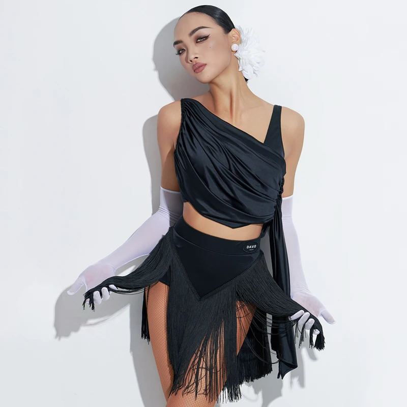 Высококачественные костюмы для латинских танцев 2025 для женщин, сексуальные юбки с разрезом и кисточками, костюм для взрослых, одежда для соревнований по латинским танцам
Высококачественные костюмы для латинских танцев 2025 для женщин, сексуальные юбки с разрезом и кисточками, костюм для взрослых, одежда для соревнований по латинским танцам