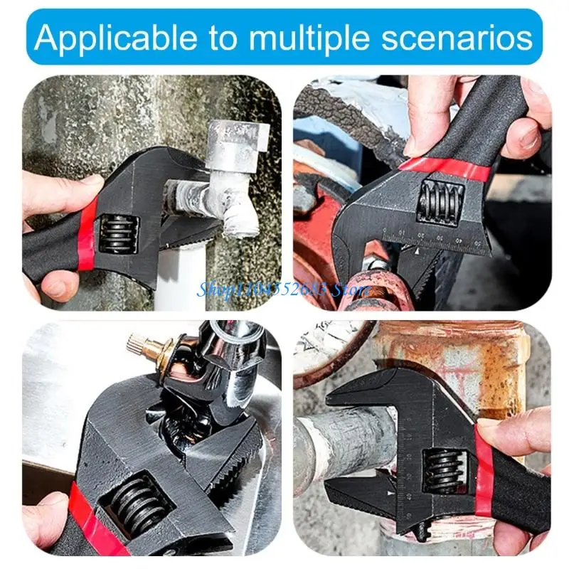 Y6GD Efficient Large Mouth Spanner Professional Plumber Wrench For Various Nut Size
Y6GD Efficient Large Mouth Spanner Professional Plumber Wrench For Various Nut Size