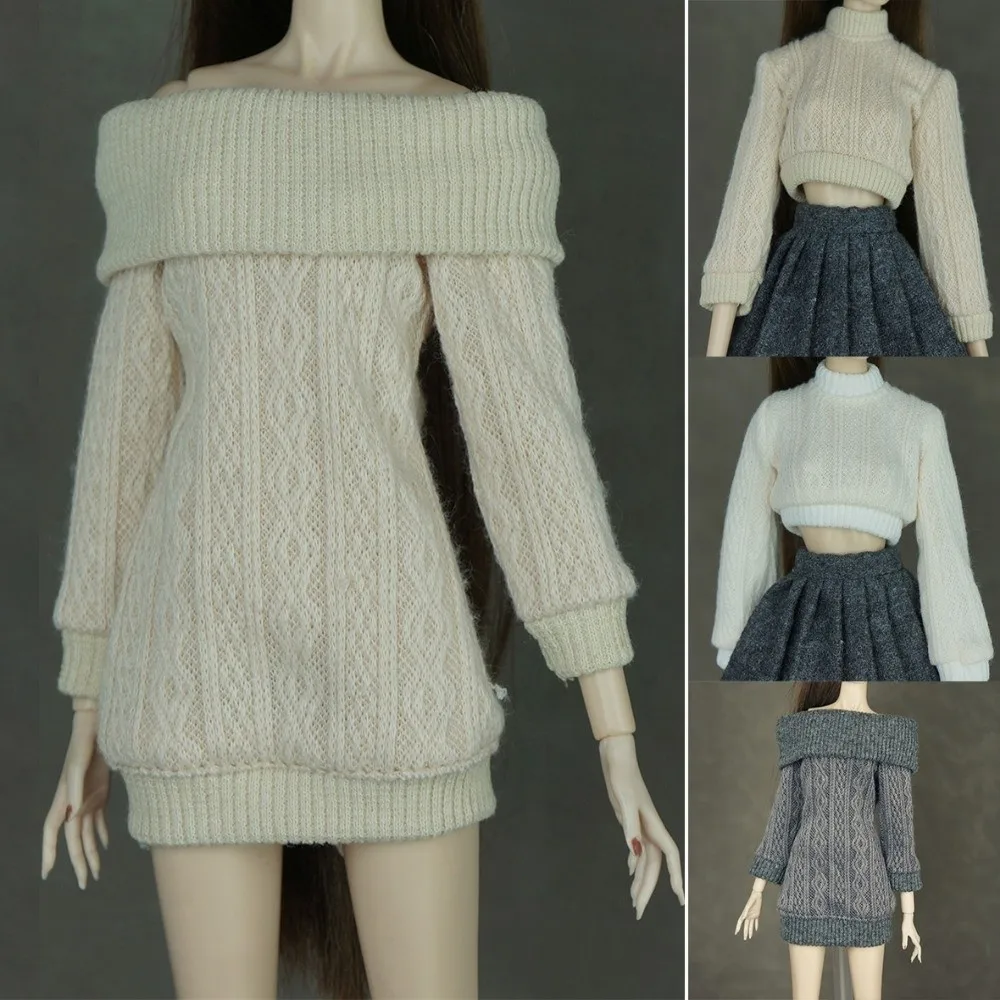 Handmade Doll Knitted Sweater Mini Multicolored 30cm Dolls Casual Dress Kids DIY Gift Toys Doll Accessories Tops for 1/6 Doll
Handmade Doll Knitted Sweater Mini Multicolored 30cm Dolls Casual Dress Kids DIY Gift Toys Doll Accessories Tops for 1/6 Doll