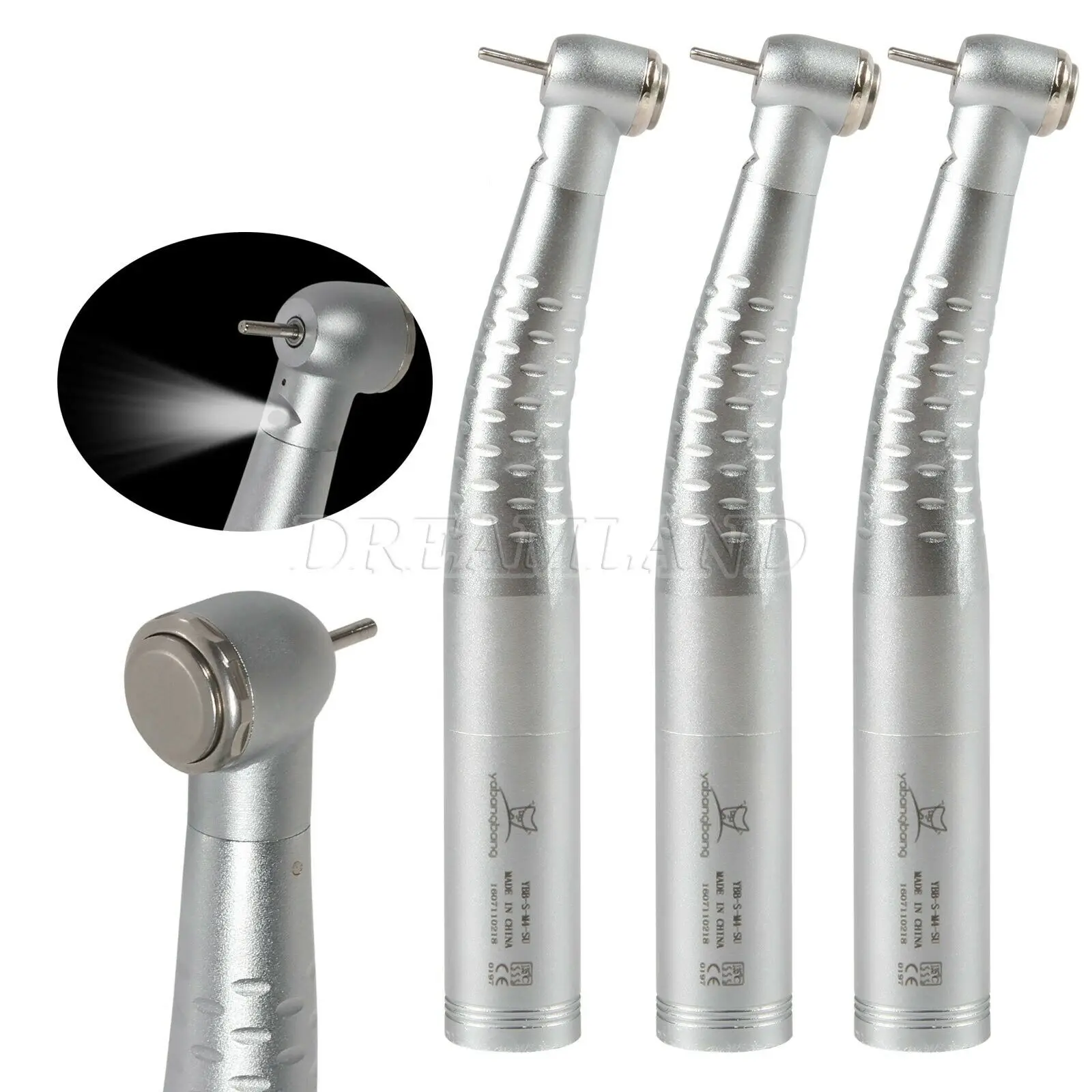 3PCS Dentaire LED Turbine Fiber Optic High Speed Handpiece Large Head Turbine Fit Multifle Lux Quick Coupler 4/6Hole
3PCS Dentaire LED Turbine Fiber Optic High Speed Handpiece Large Head Turbine Fit Multifle Lux Quick Coupler 4/6Hole
