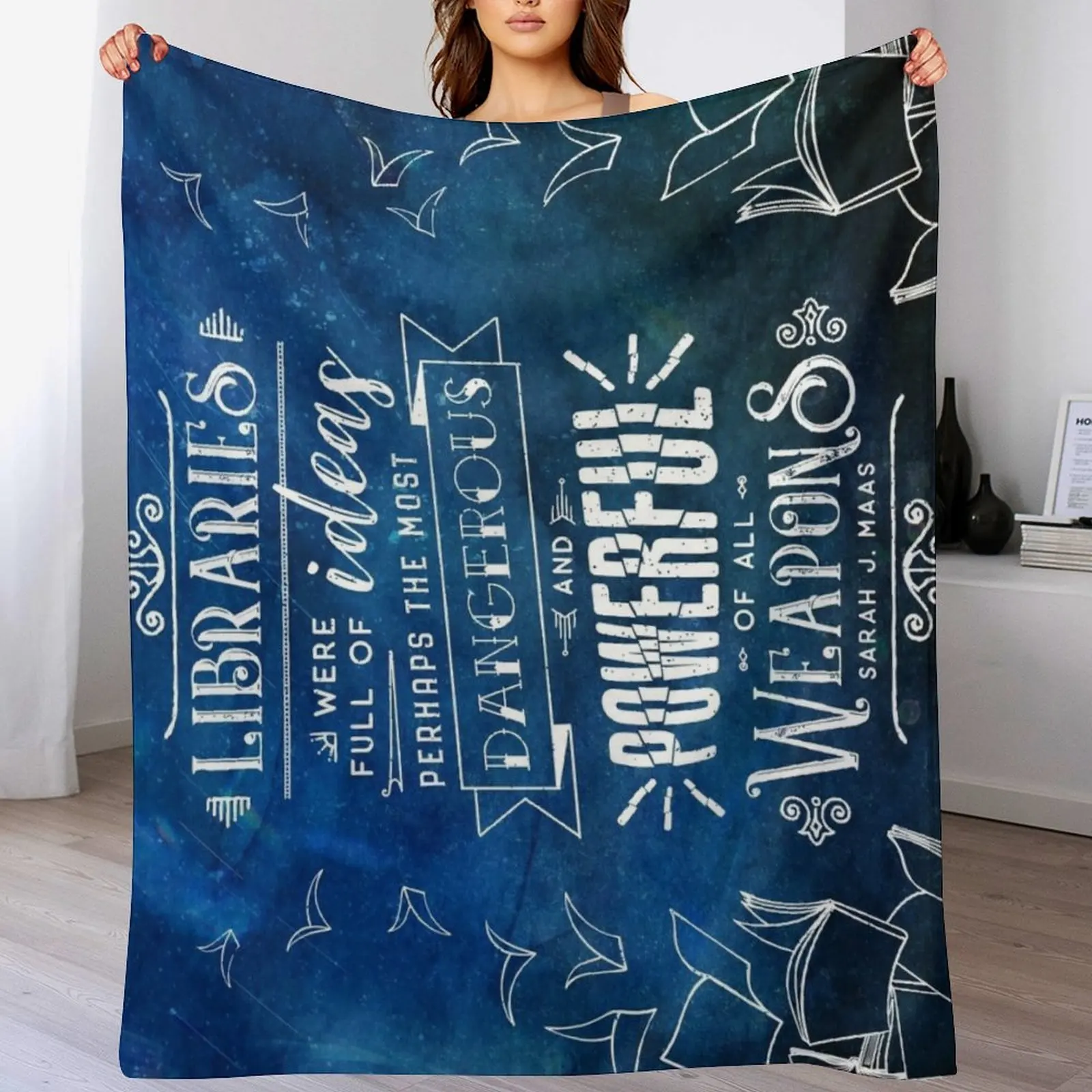 Libraries Throw Blanket Foldable Soft Warm Blanket for Outdoor Use
Libraries Throw Blanket Foldable Soft Warm Blanket for Outdoor Use